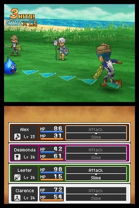 Dragon Quest IX: Sentinels of the Starry Skies — Nintendo DS in-game screenshot 1