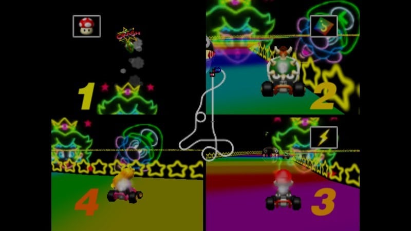 Mario Kart 64 — Nintendo 64 in-game screenshot 2