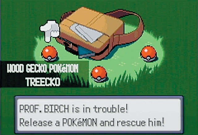 Pokémon Emerald — Game Boy Advance in-game screenshot 1