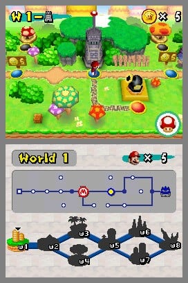 New Super Mario Bros. — Nintendo DS in-game screenshot 2