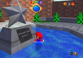 Super Mario 64 — Nintendo 64 in-game screenshot 1