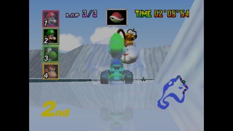 Mario Kart 64 — Nintendo 64 in-game screenshot 1