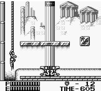 Castlevania II: Belmont's Revenge — Game Boy in-game screenshot 1