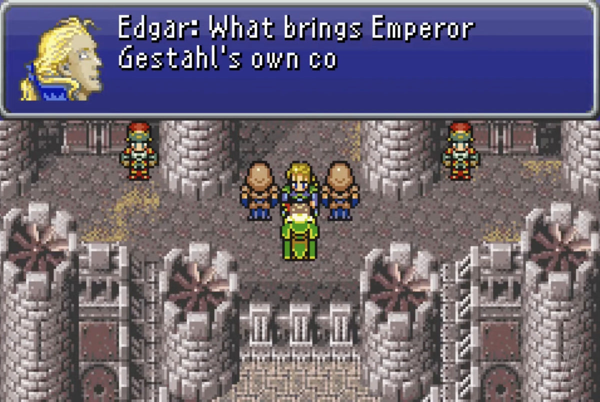 Final Fantasy VI Advance — Game Boy Advance in-game screenshot 1