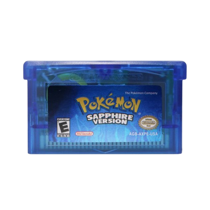 Pokémon Sapphire Version (GBA) – Premium RTC AAA+ Cartridge (Copy) Romcarts
