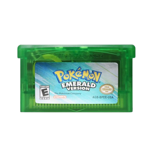 Pokemon Emerald GBA Real time RTC AAA+ Romcarts