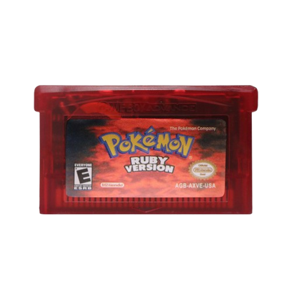 Pokémon Ruby Version (GBA) – Premium RTC AAA+ Cartridge Romcarts