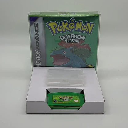 Pokémon LeafGreen Version – Boxed Game Boy Advance Cartridge (US English) Romcarts