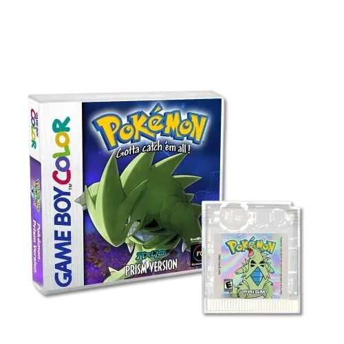 Pokémon Prism Version – Game Boy Color Cartridge (With Box, No Manual) Romcarts