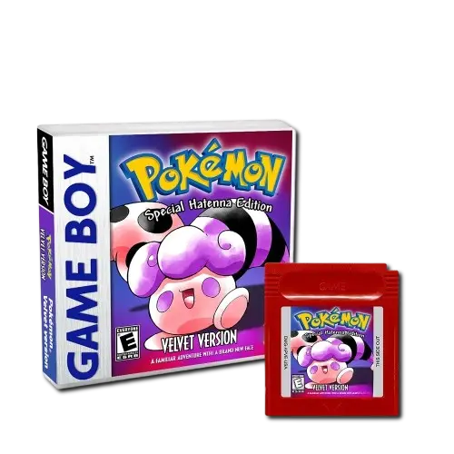 Pokémon Velvet Version – Game Boy Color Cartridge (With Box, No Manual) Romcarts