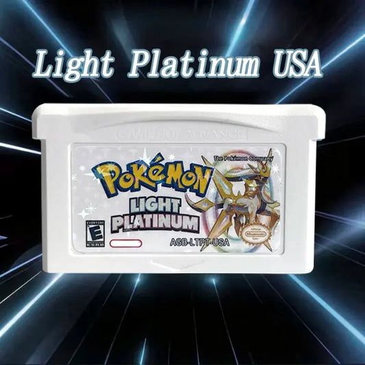 Pokémon Light Platinum – Game Boy Advance Cartridge (US English) Romcarts