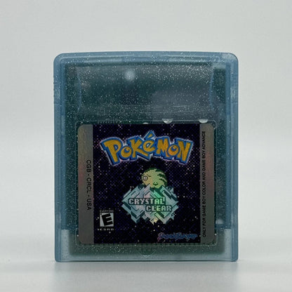 Pokémon Crystal Clear – Game Boy Color Cartridge (US English) Romcarts