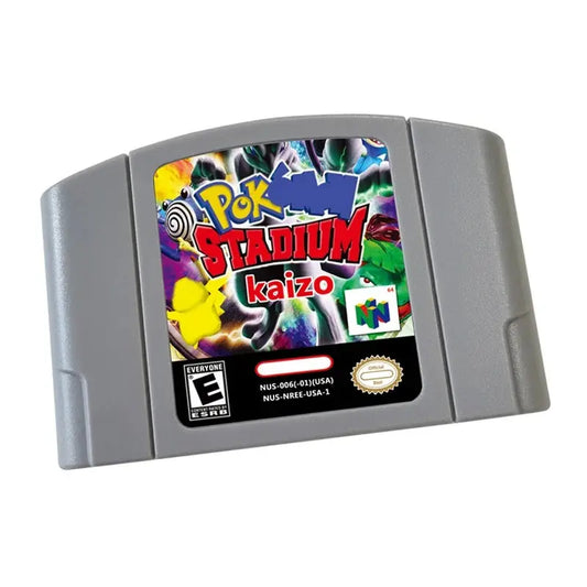 Pokémon Stadium Kaizo – Nintendo 64 Custom Cartridge Romcarts