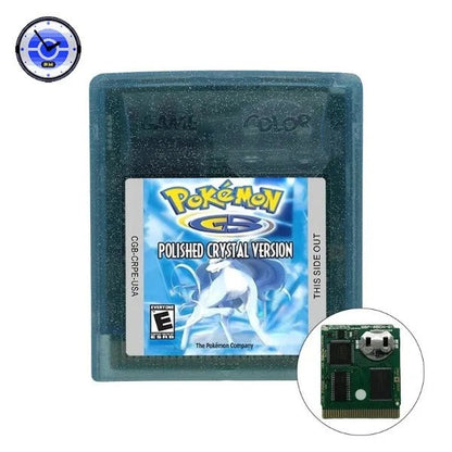 Pokémon Polished Crystal – Game Boy Color Cartridge (US English) Romcarts