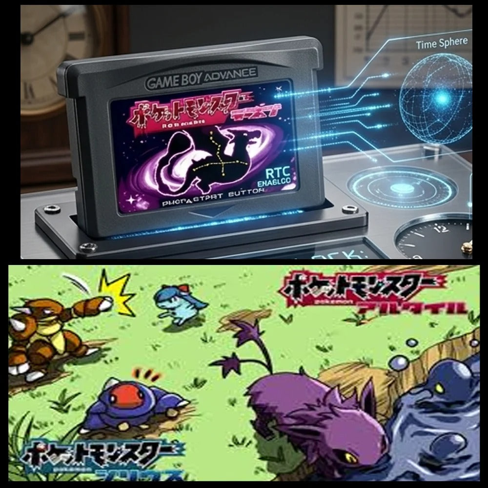 Pokémon Deneb RTC GBA Cartridge for Game Boy Advance – Japanese Edition (JPY) Romcarts