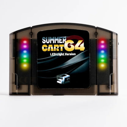 SummerCart 64 – LED Light Edition for N64, iQue, and 64DD (6000-in-1) Romcarts