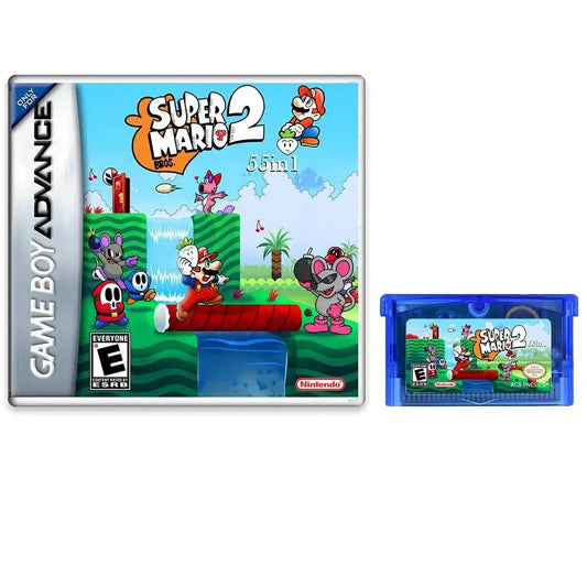 Super Brothers 2 – 55-in-1 GBA Adventure Game Cartridge (US English) Romcarts
