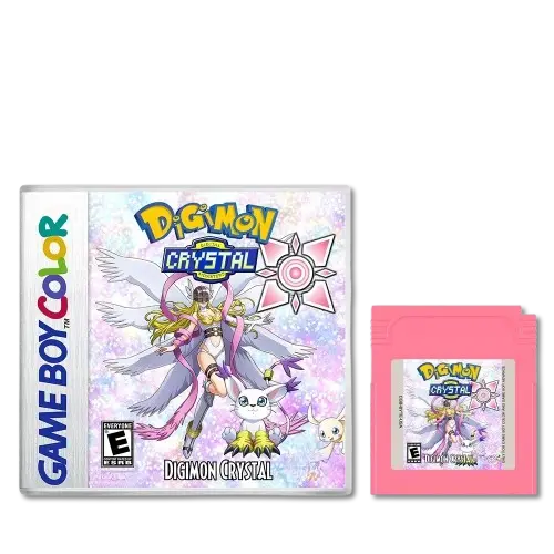 Digimon Crystal – Game Boy Color Cartridge (With Box, No Manual) Romcarts