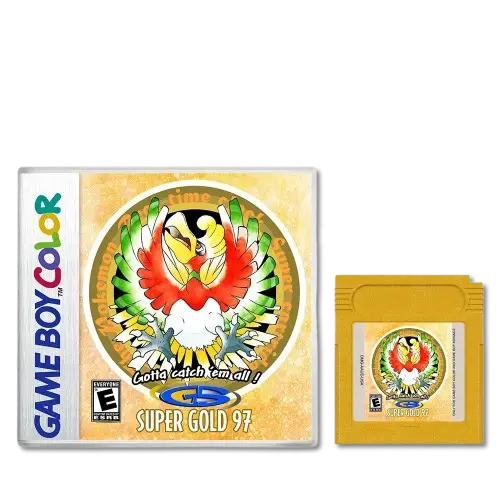 Pokémon Super Gold 97 – Game Boy Color Cartridge (With Box, No Manual) Romcarts