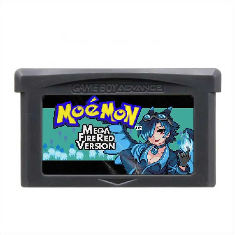 Pokémon Mega Moemon FireRed (GBA English) – RTC Edition Romcarts