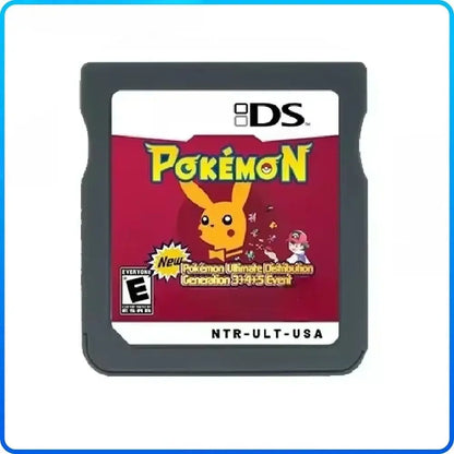 Pokemon Ultimate 3rd, 4th and 5th Generation Game Distribution Card NDS Romcarts