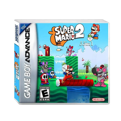 Super Brothers 2 – 55-in-1 GBA Adventure Game Cartridge (US English) Romcarts