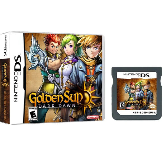 Golden Sun: Dark Dawn – Nintendo DS Cartridge (With Box, No Manual) Romcarts