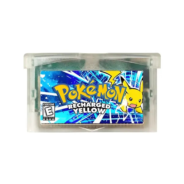 Pokémon Recharged Yellow – GBA Game Cartridge Romcarts