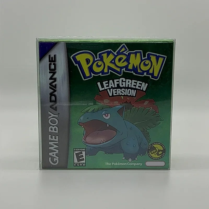 Pokémon LeafGreen Version – Boxed Game Boy Advance Cartridge (US English) Romcarts
