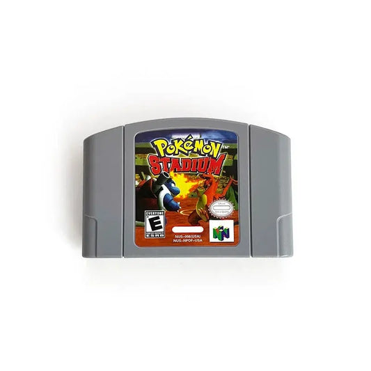 Pokémon Stadium – N64 Custom Cartridge + Display Box Romcarts