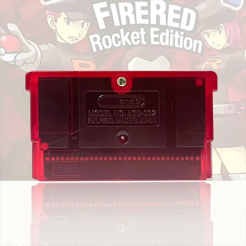 Pokémon FireRed: Rocket Edition – Game Boy Advance Cartridge Romcarts
