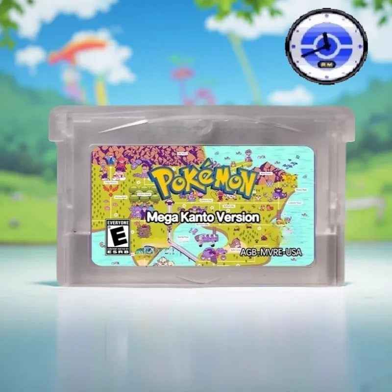 Pokémon Mega Kanto Version GBA Cartridge RTC