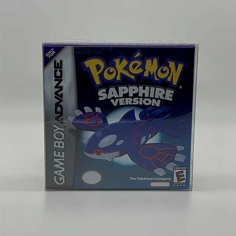 Pokémon Sapphire Version – Boxed Game Boy Advance Cartridge (US English) Romcarts