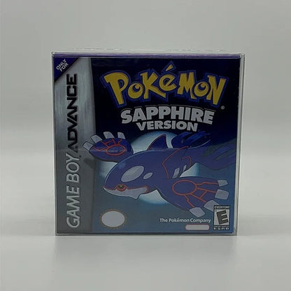 Pokémon Sapphire Version – Boxed Game Boy Advance Cartridge (US English) Romcarts
