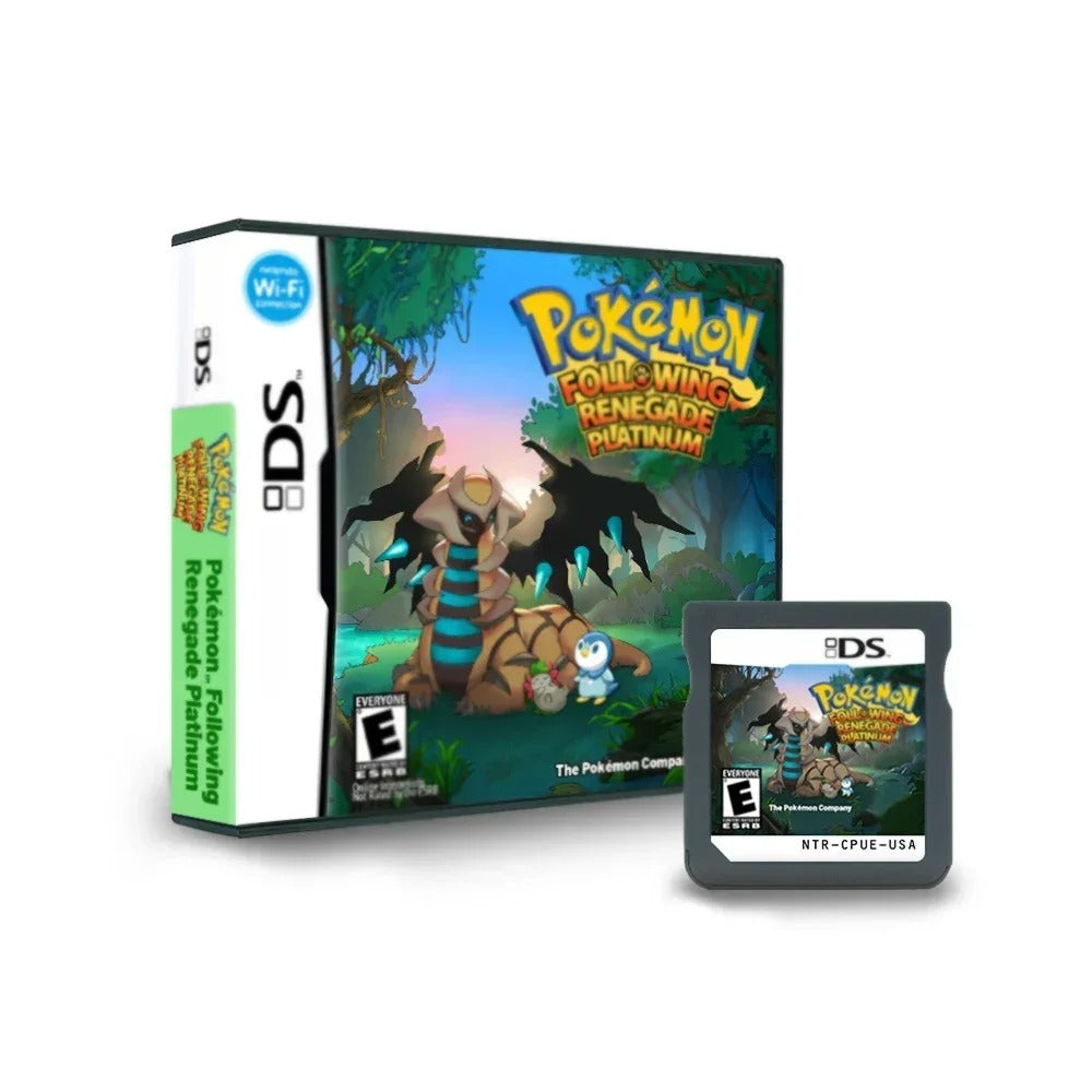 Pokémon Foil Wing: Renegade Platinum – Nintendo DS Game (With Box, No Manual) Romcarts