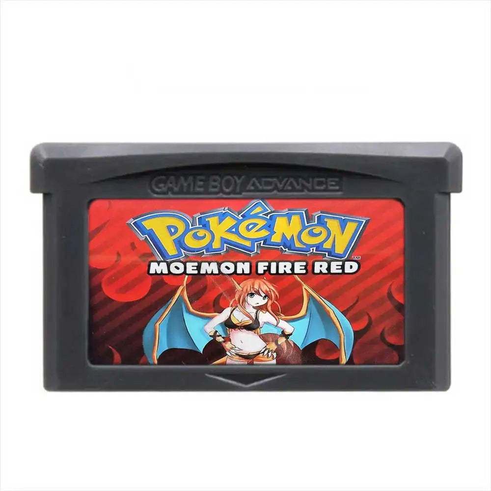 Pokémon Moemon FireRed (GBA English • RTC Version) Romcarts