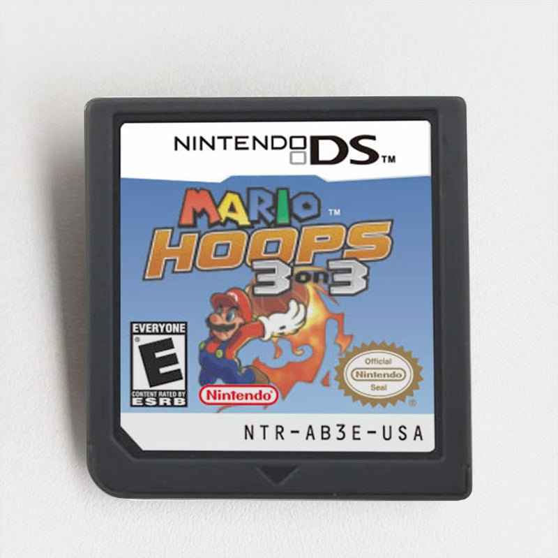 Mario Hoops 3 on 3 Game Case & Cart
