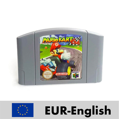 Mario Kart 64 reproduction N64 cartridge – English