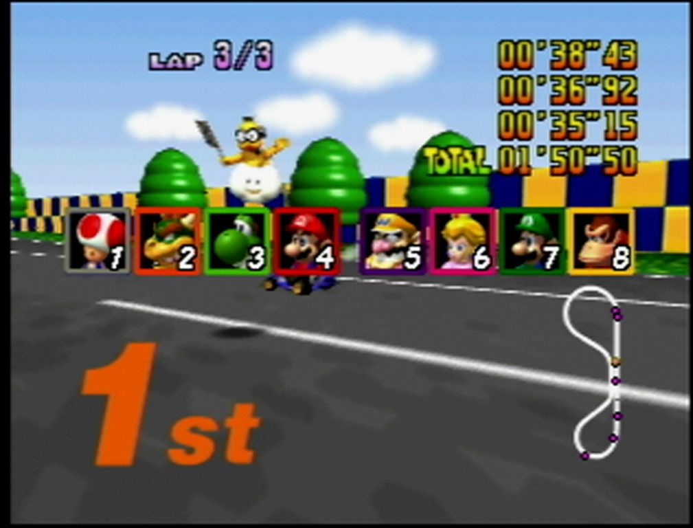 Mario Kart 64 – in-game screenshot 1