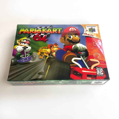 Mario Kart Game With N64 Case & Cart