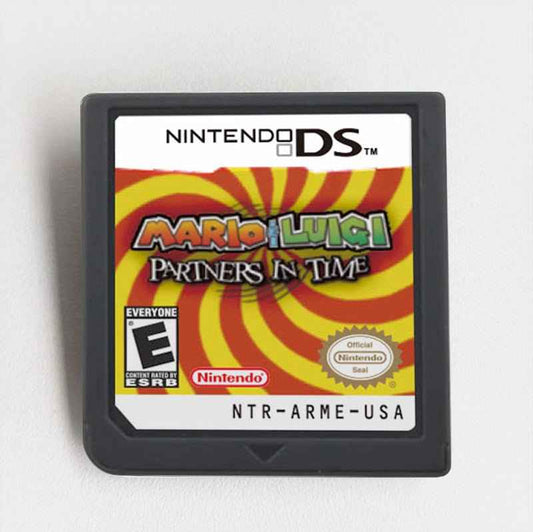 Mario & Luigi Partners in Time Game Case & Cart