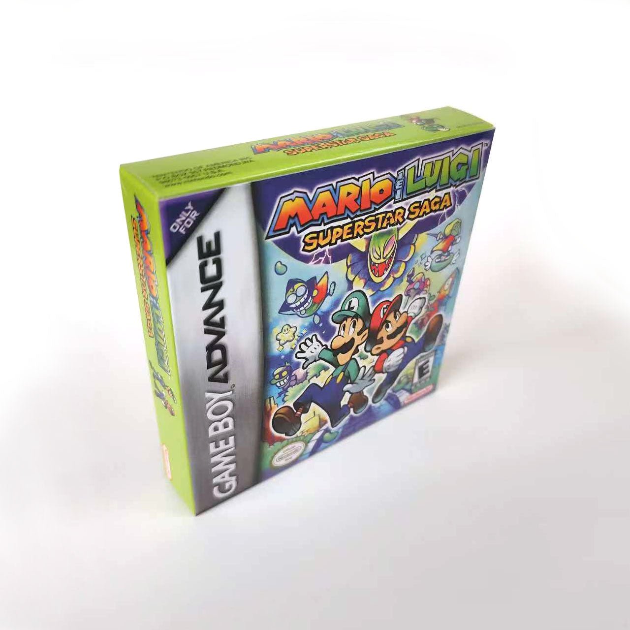 Mario & Luigi: Superstar Saga – GBA Game Cartridge (With Tray, Box) - Romcarts
