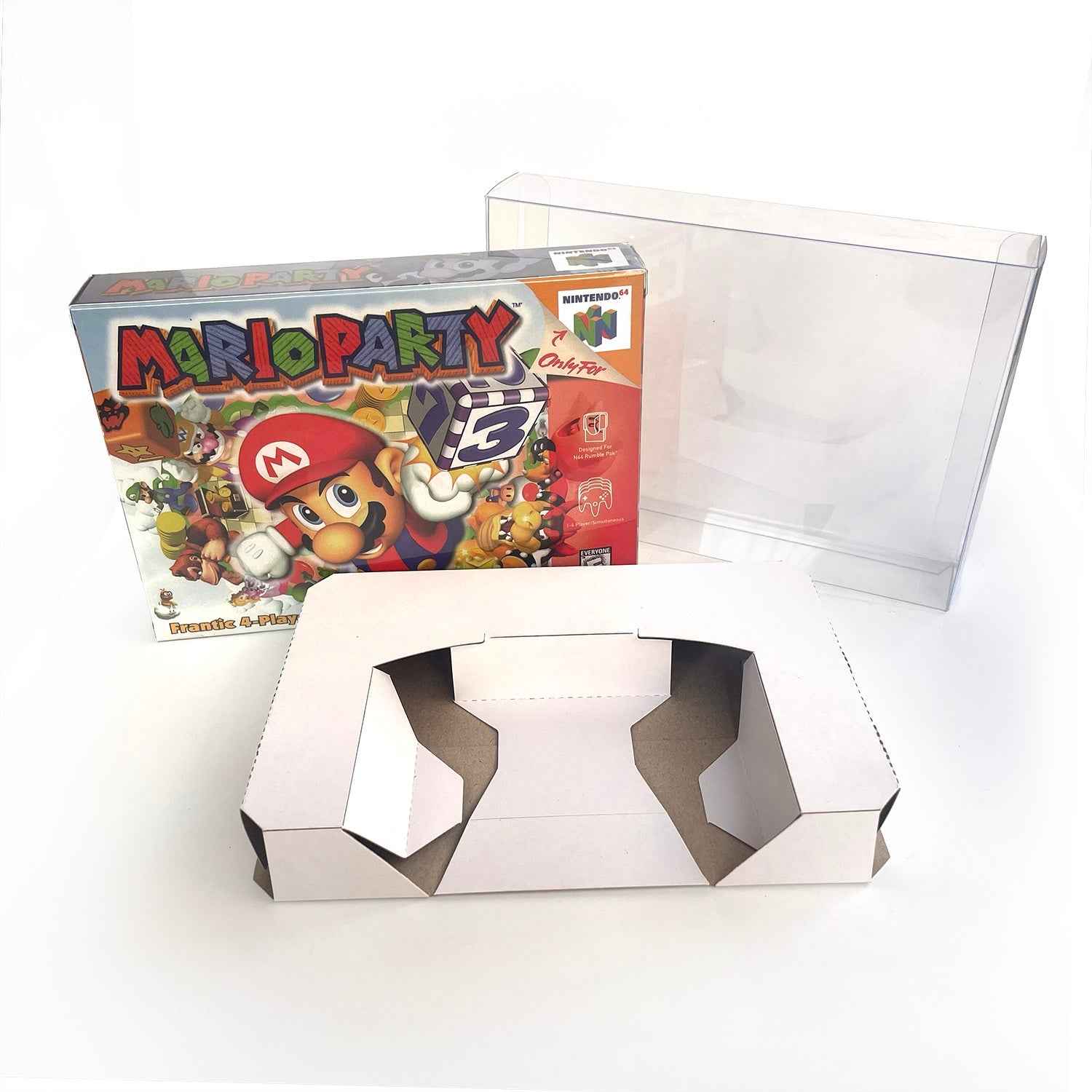 Mario Party 1 Game With N64 Case & Cart