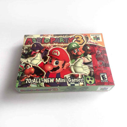 Mario Party 3 Game With N64 Case & Cart