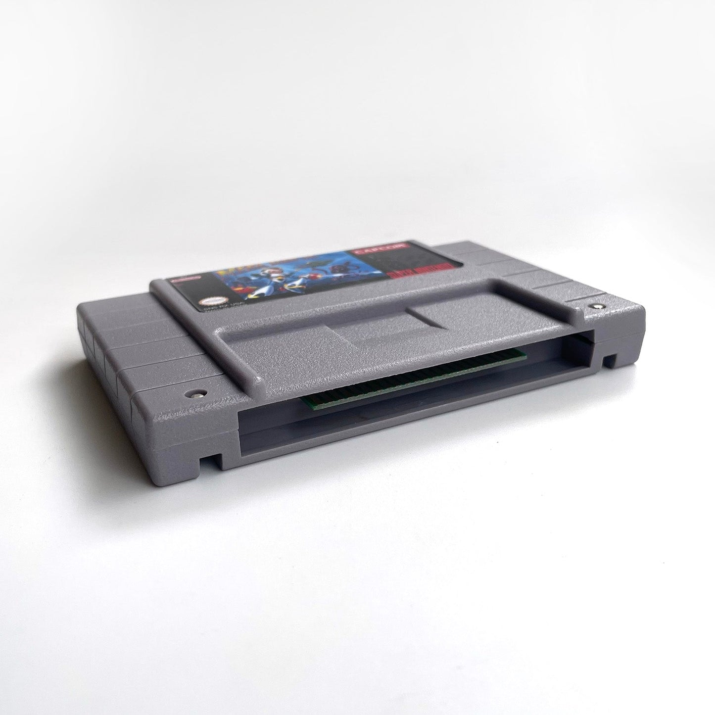Mega Man X – SNES Game Cartridge (With Tray, Box & Manual) - Romcarts