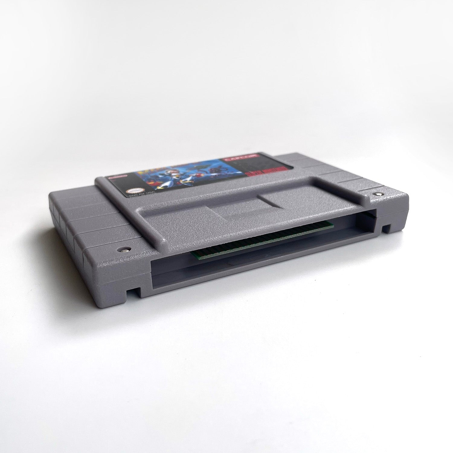 Mega Man X – SNES Game Cartridge (With Tray, Box & Manual) - Romcarts