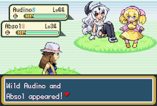 Pokemon Mega Moemon FireRed — Game Boy Advance in-game screenshot 1