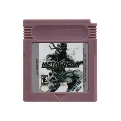 Metal Gear Solid Game Boy Color Cartridge (2000) | Retro GBC Tactical Action Game - Romcarts
