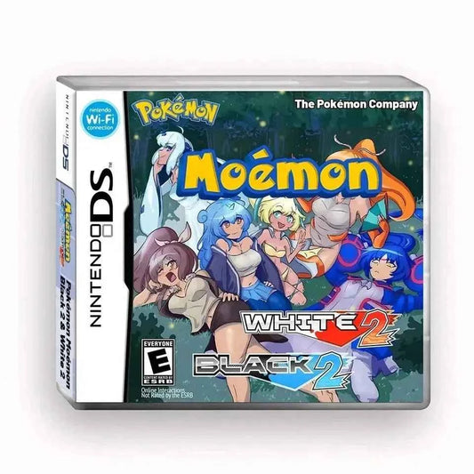 Moémon Black 2 &amp; White 2 – Nintendo DS Physical Game (US English)