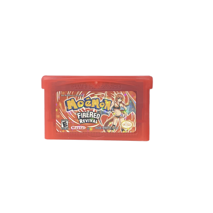 Moemon FireRed Revival reproduction GBA cartridge – English